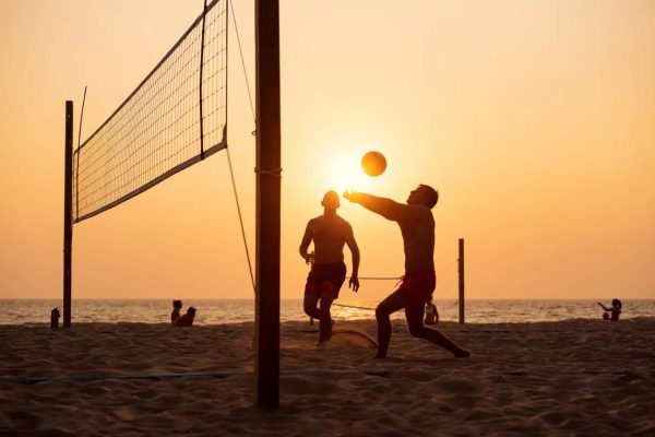 Beach Volleyball & Football