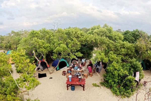Camping on Remote Islands
