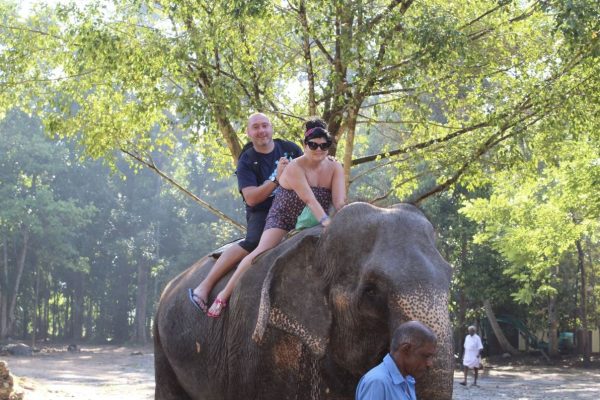 Going On elephant Back