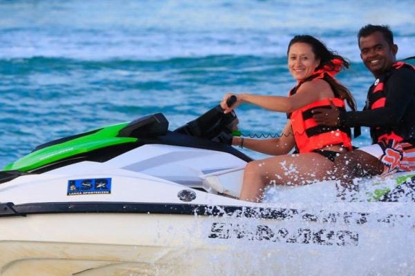 Jet Skiing and Windsurfing